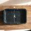 China Black Marble Sinks,Black Marqunia Marble Round Sinks, Marble Basins