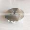 K16 44.40/61.98mm 6+6 blades high performance milling/aluminum 2618/billet compressor wheel