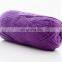 Solid color light weight 100% acrylic wool like crochet yarn for DIY sets