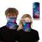 Wholesale Brilliant digital printing Seamless Face bandanas magic scarf neck gaiter for Dust OutdoorsSports