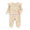 Newborn Clothes Baby Girl boy Romper Cotton Ruffle Stripe Long Sleeve Jumpsuit Outfits Autumn Fashion Infant Toddler Clothing