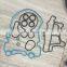 Oil Cooler Gasket Kit  OEM 3C3Z6A642CA 3C3Z9N693A