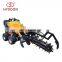23hp 800mm trench depth garden skid steer mini digging trencher