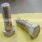 din933 zinc plated Galvanized steel bolt