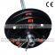 China factory price weight lifting iron rubber weight plate/barbell plate