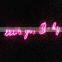 Best price PVC material  transparent acrylic backboard neon sign