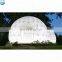 High quality customized inflatable giant air dome tent/ inflatable peanut shaped building with LED light for event