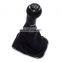 Black Gear Shift Knob Shifter Boot For 1998-2004 VW Jetta
