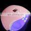 Best selling ABS electric portable 54W LED UV nail lamp cheap best gel Nail polish dryer nail art salon at home