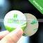 13.56Mhz Rewritable Printing NFC epoxy sticker / tag with adhesive For Mobile Phone