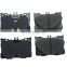 China Factory Front brake pad for 2007 mercedes benz w204 mercedes benz 613d 1983 brake pad