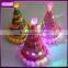 Fashion Cheap Christmas Led Light up Fancy Green Cone Party Paper Hats Quality Choice