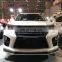 2018 new style Prad FJ150 body kit for FJ150 to ELfod style with front bumper rear bumper grille over fenders muffler tips