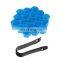 XT 17mm 19mm 21mm Universal Car Tire Decorative Plastic Wheel Nut Cover