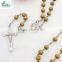 St Benedict Wooden Rose Scented Bead Rosary