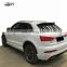 High quality CQCV style body kit for Audi Q3  front bumper grill side skirts and rear bumper for Audi Q3 car bumper