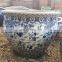 Blue and white porcelain hand painted garden flower planting pot wholesale