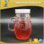 400ml Hot Sale Owl Shape Clear Glass Mason Jar