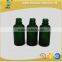 30ml green essential oil glass bottle