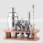 Custom Printed Portable Stainless Steel 2021 Personalized Bamboo Stand Cocktail Shaker Set Kit Bartend