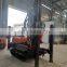 Crawler type water well drilling rig equipment / Deep mine drilling rig / Oil borehole drilling machine for sale