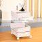 360 Rotating Cabinet Movable Bedside Table ins Sofa Side Cabinet Storage Cabinet