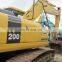 Used cheap Japan PC200-7 crawler excavator for sale in Shanghai