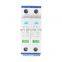 Din Rail AC 380V Imax 40kA 220V Power Supply Surge Protector Device /spd /surge protector