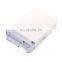 Indoor plastic dust cover white 1port 2core terminal OTB fiber optic ATB box