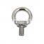 Wholesale Eye Bolt 304 Stainless Steel Marine Lifting Eye Screws Ring Loop Hole for Cable Rope Eyebolt Hook