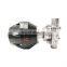 Stainless Steel Sanitary Welded Diaphragm Valve with Plastic Pneumatic Actuator