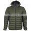 Customized product Quilted Funnel Neck Padded Jacket Coat Puffer Winter Men Jacket