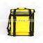 Yellow double-decker pizza delivery bag food delivery bag thermal dubai