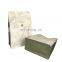 Custom printed   stand up  plastic aluminum foil flat bottom coffee bean /powder pouch  packaging bags with zipper/valve