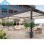 Durable Powder Coated Aluminum Gazebo Opening Louvered Roof For Pergola Cover