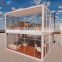 WZH hebei modern easy assembly prefab container homes philippines austrailan luxury