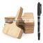 Personalized Good Quality Garlic Pot One Piece Custom Outdoor Bamboo Garden Plant Markers