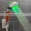 Bathroom Mix Colours Changing Temperature Controlled 3 Color Led Handheld Rain Shower Head