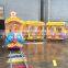 Popular kids game electric theme park amusement rides elephant train for sale