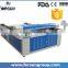 Made in China CE certificate CO2 laser cutting machine for leather cloth garment
