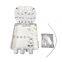 8 cores FTTH box fiber optic terminal box IP65 with 8 SC adapters ABS+PC material