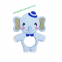 wholesale elephant shape animal food grade silicone teethers for babies baby chew toy teether from Shenzhen Siliconemart Tech Co.,Ltd.