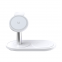Best Selling 3-in-1 Charging Stand Wireless Charger Mobile Charging Cable Flexible night light for phone smart watch earphone