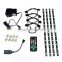 Full Kit Set Plug & Play SMD5050 5M 300 LED RGB Light Strip Tape 24 key Remote controller + DC12V USA adapter