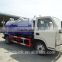 Dongfeng 4x2 sewage suction truck, 3m3 sewage suction tanker truck in Morocco