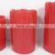 Moving wick battery operated flameless candle with timer and remote lifetime guarantee