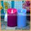 Art Candles for Weddings Paraffin wax Flameless pillar led candle