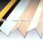 Custom L shape 6000 series extruded angle aluminium profile in different size