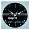 Customized logo and face printing wall clock