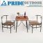 Retro Metal Wooden Tables And Chairs For Restaurant Factory Of Tables And Chairs For Events                        
                                                Quality Choice